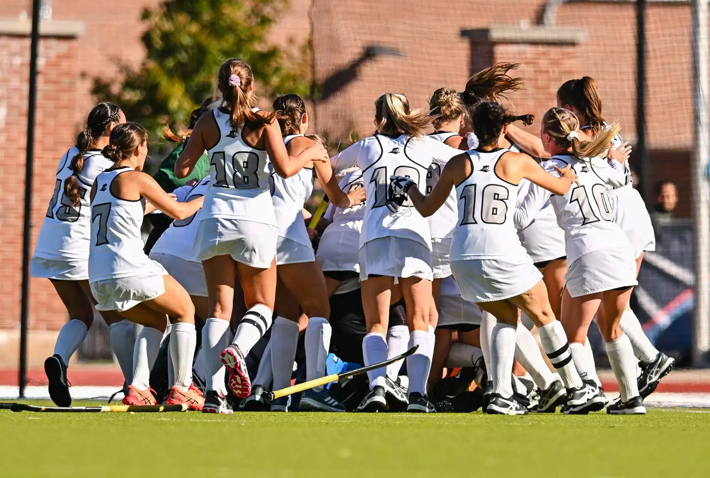 womens soccer celebration